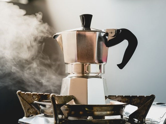 Make Coffee With Moka Pot